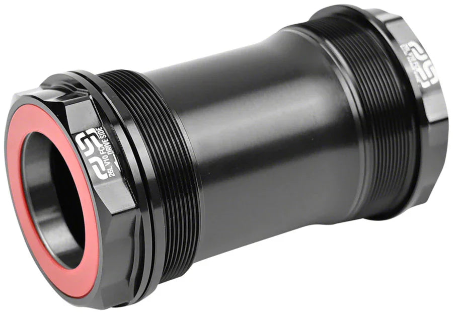 e*thirteen T47 Threaded Bottom Bracket - 68/73mm For 30mm Spindle Black - Bicycle Warehouse