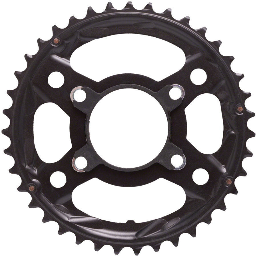 Tiagra FC-4703 10-Speed Chainring - 39t Asymmetric 110/74 BCD BLK Nut Holder - Bicycle Warehouse