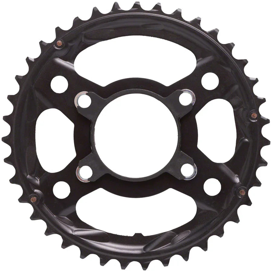 Tiagra FC-4703 10-Speed Chainring - 39t Asymmetric 110/74 BCD BLK Nut Holder - Bicycle Warehouse