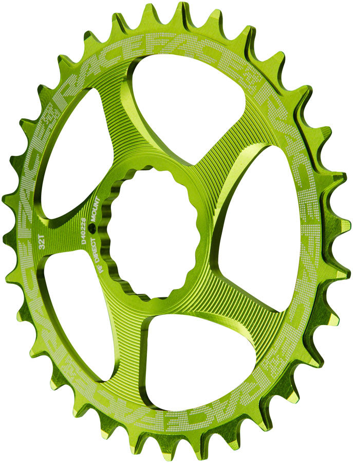 RaceFace Narrow Wide Chainring: Direct Mount CINCH 26t Green - Bicycle Warehouse