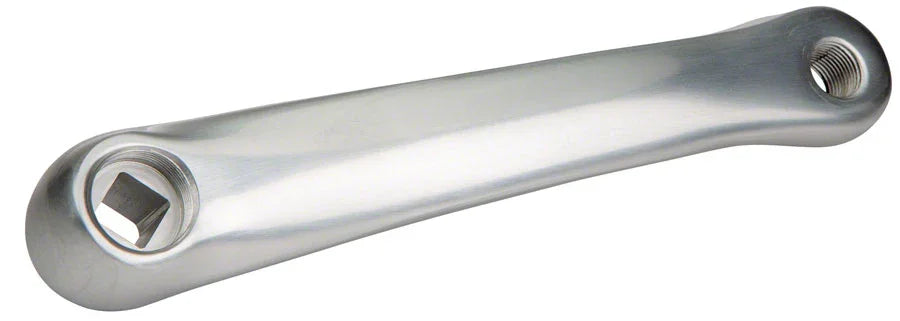 XD600 Tandem Crank Arm - 175mm Right Front Square Taper JIS Spindle Interface Silver - Bicycle Warehouse