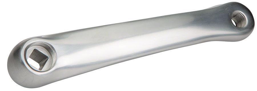 XD600 Tandem Crank Arm - 175mm Right Front Square Taper JIS Spindle Interface Silver - Bicycle Warehouse