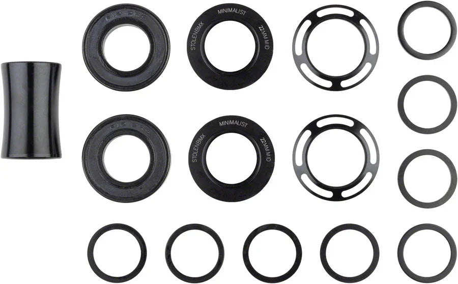 Minimalist Bottom Bracket - Mid 22mm Black - Bicycle Warehouse