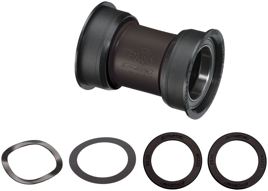 Full Speed Ahead BB-PF4002/MegaExo 19 Bottom Bracket - BB386 86.5mm 19mm Spindle Interface BLK - Bicycle Warehouse