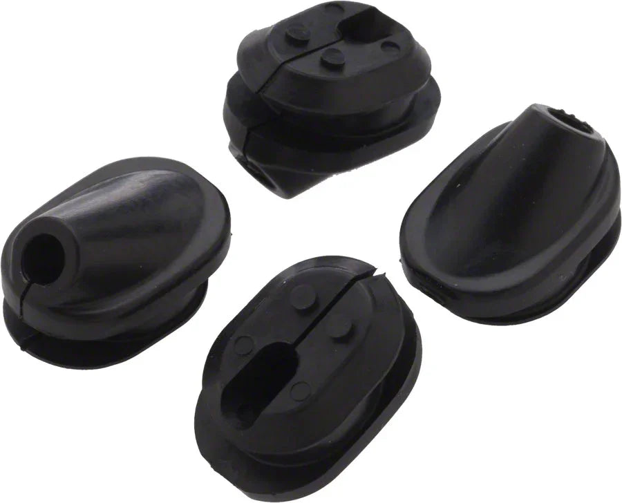 GM02 Di2 E-Tube Frame Grommets (7mm x 8mm oval) 4 pcs - Bicycle Warehouse