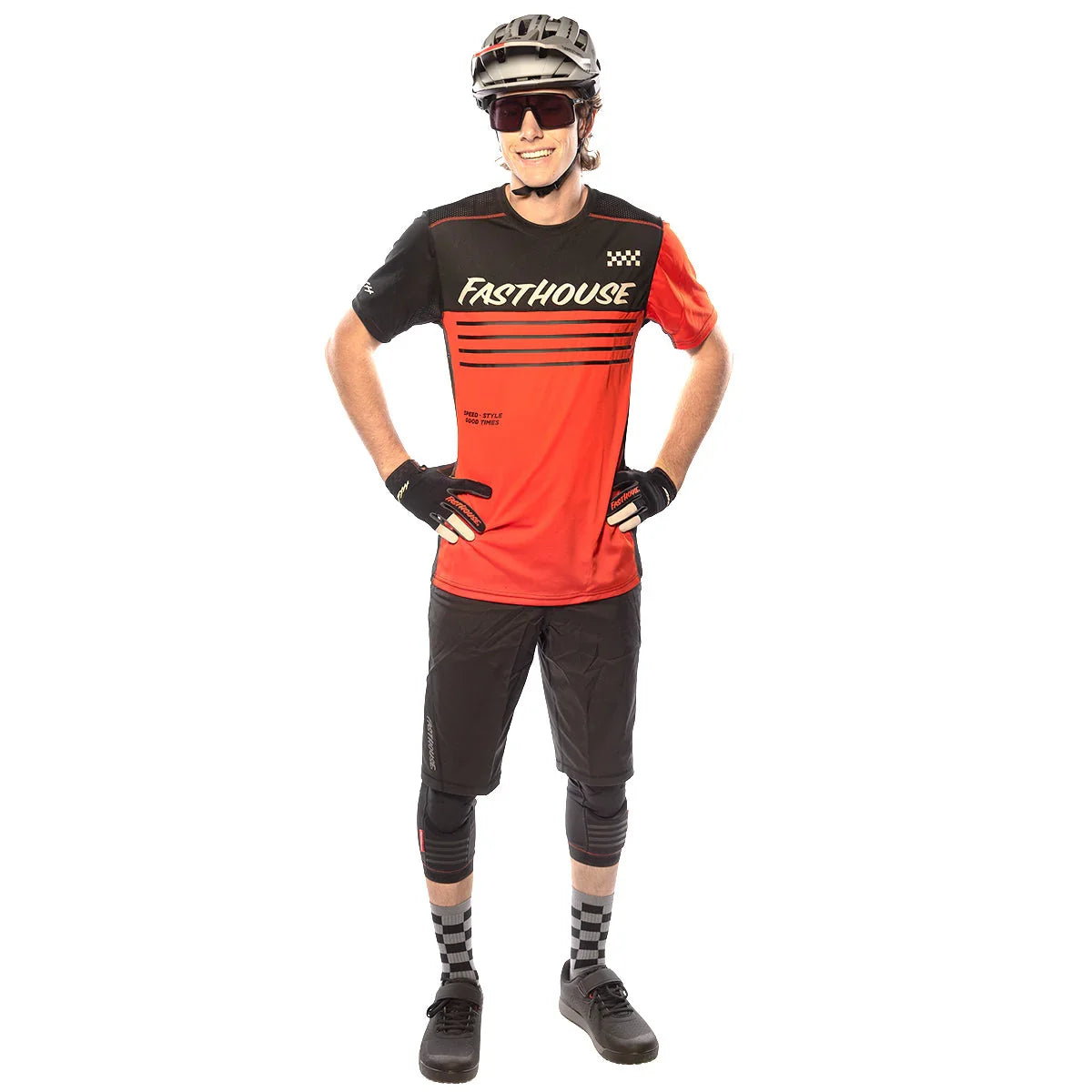 Classic Mercury SS Jersey - Black/Red - Bicycle Warehouse