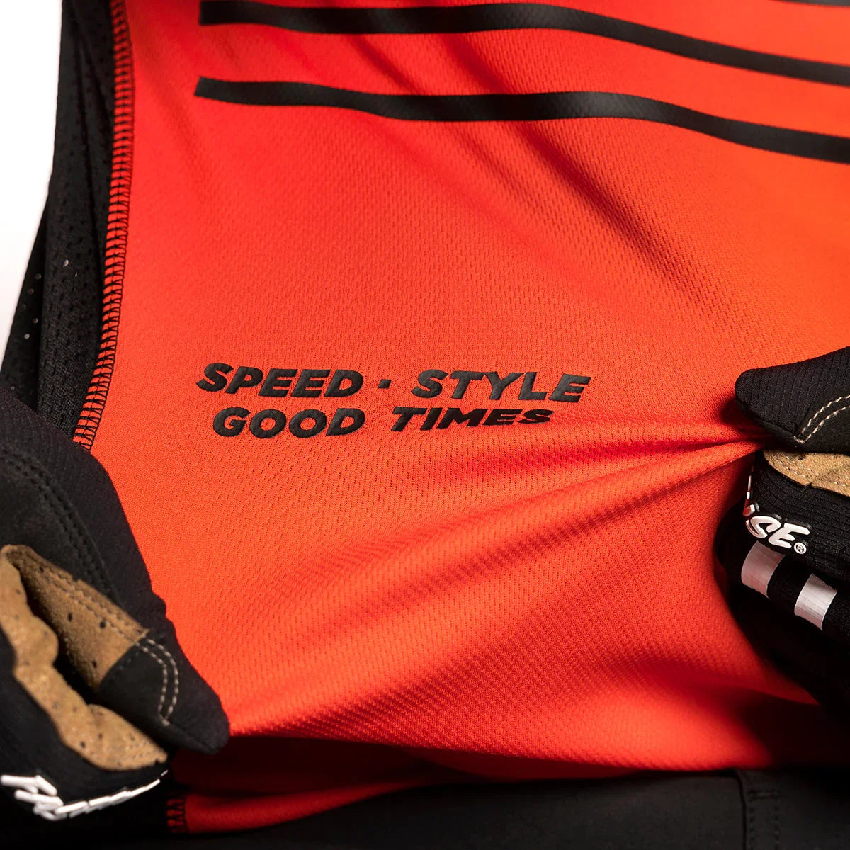 Classic Mercury LS Jersey - Black/Red - Bicycle Warehouse