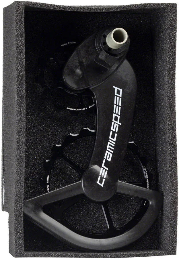 OSPW Pulley Wheel System Campagnolo Derailleurs - Alloy Pulley Carbon Cage BLK - Bicycle Warehouse