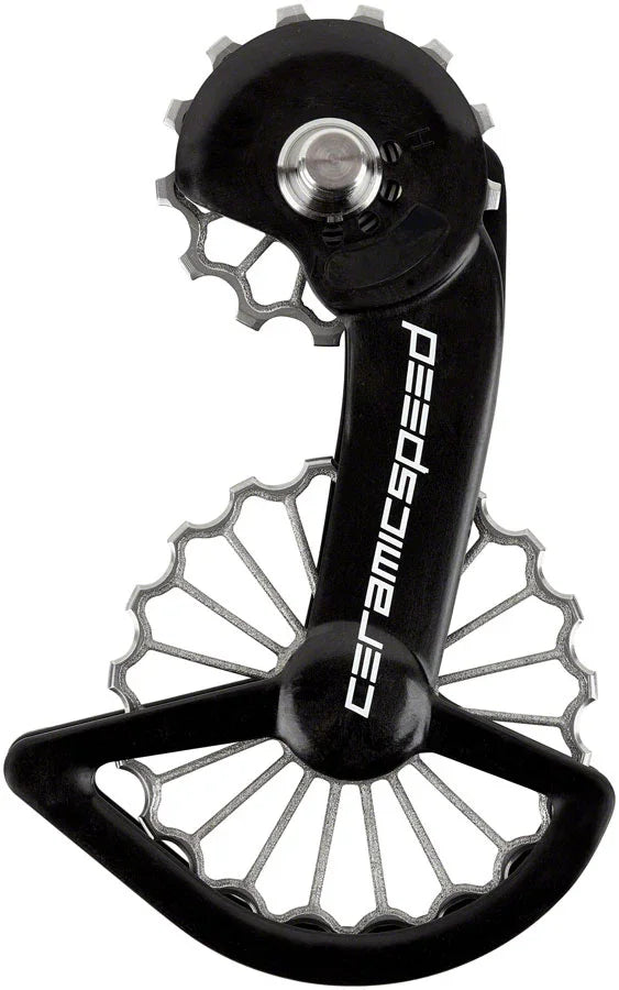 OSPW Pulley Wheel System Shimano Dura-Ace 9250/Ultegra 8150 - Coated Races 3D Printed Ti Pulley Carbon Cage - Bicycle Warehouse