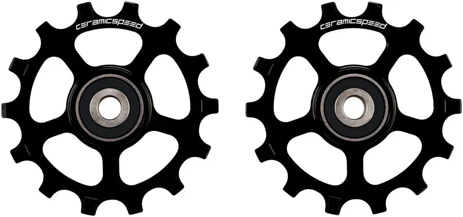 Pulley Wheels Shimano XT/XTR 12-Speed - 14 Tooth Alloy BLK - Bicycle Warehouse