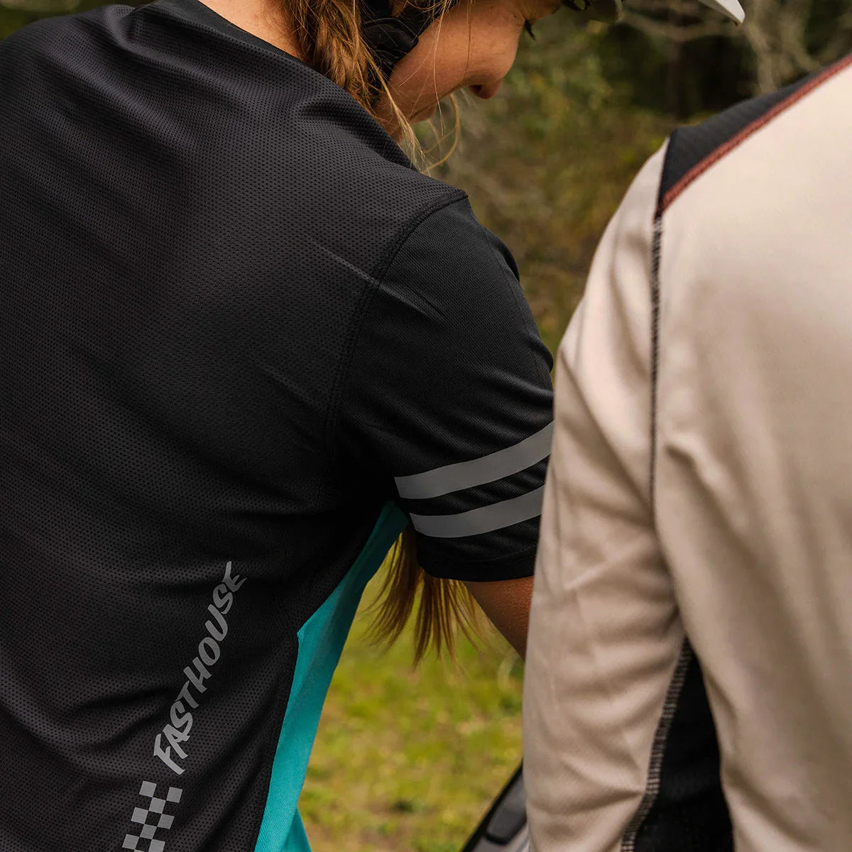 Alloy Sidewinder SS Women's Jersey - Black/Teal - Bicycle Warehouse
