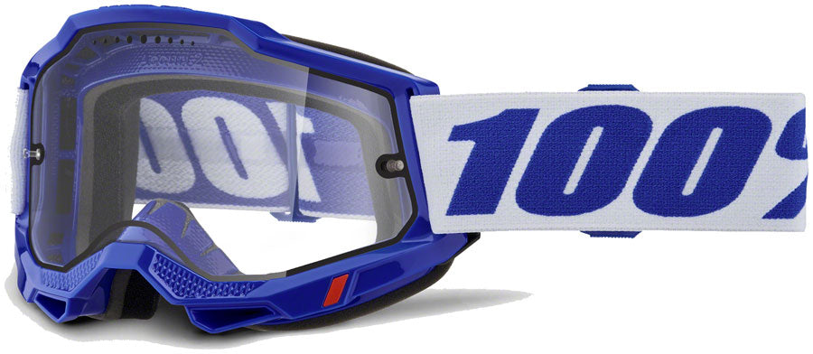 Accuri 2 Enduro MTB Goggles - Blue/Clear - Bicycle Warehouse