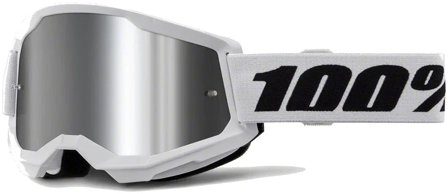 Strata 2 Goggles - White/Mirror - Bicycle Warehouse