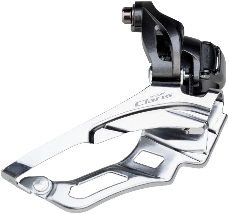 Claris FD-R2030 8-Speed Triple 34.9mm adapter 31.8 28.6 Front Derailleur - Bicycle Warehouse