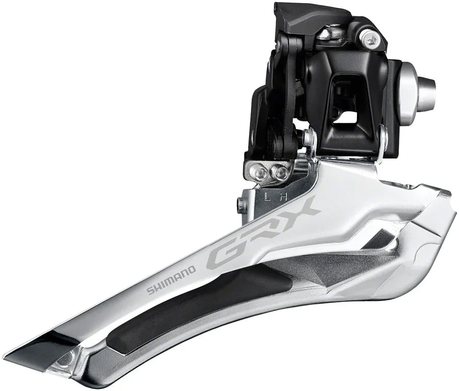 GRX FD-RX400-F 2x10 Speed Braze-On Front Derailleur 46t Max Chainring - Bicycle Warehouse