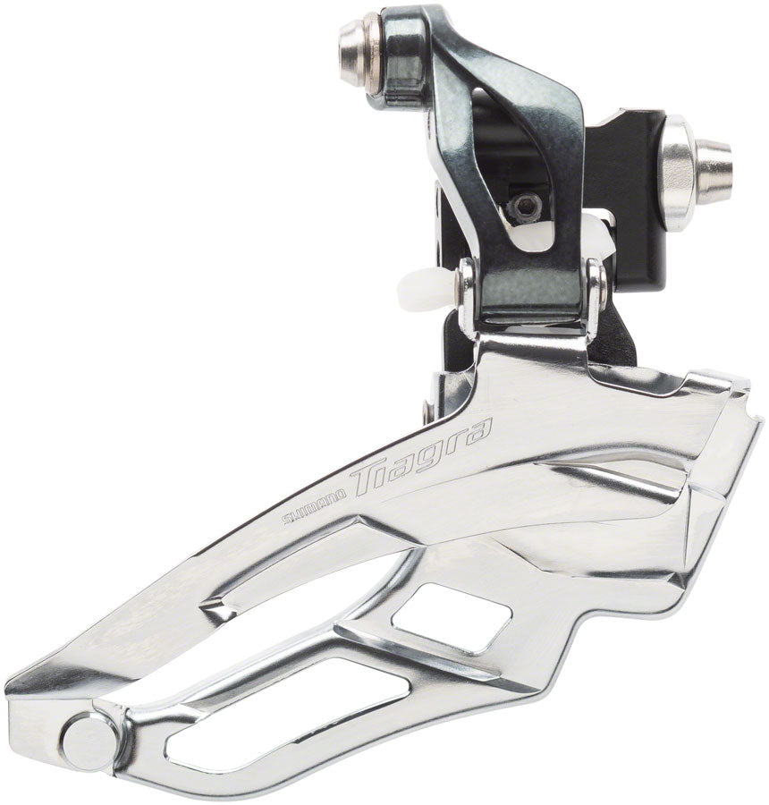 Tiagra FD-4703 10-Speed Triple Braze-On Front Derailleur - Bicycle Warehouse