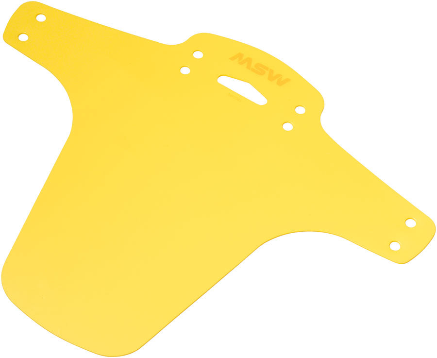 Splashpad Fender - Front Yellow - Bicycle Warehouse