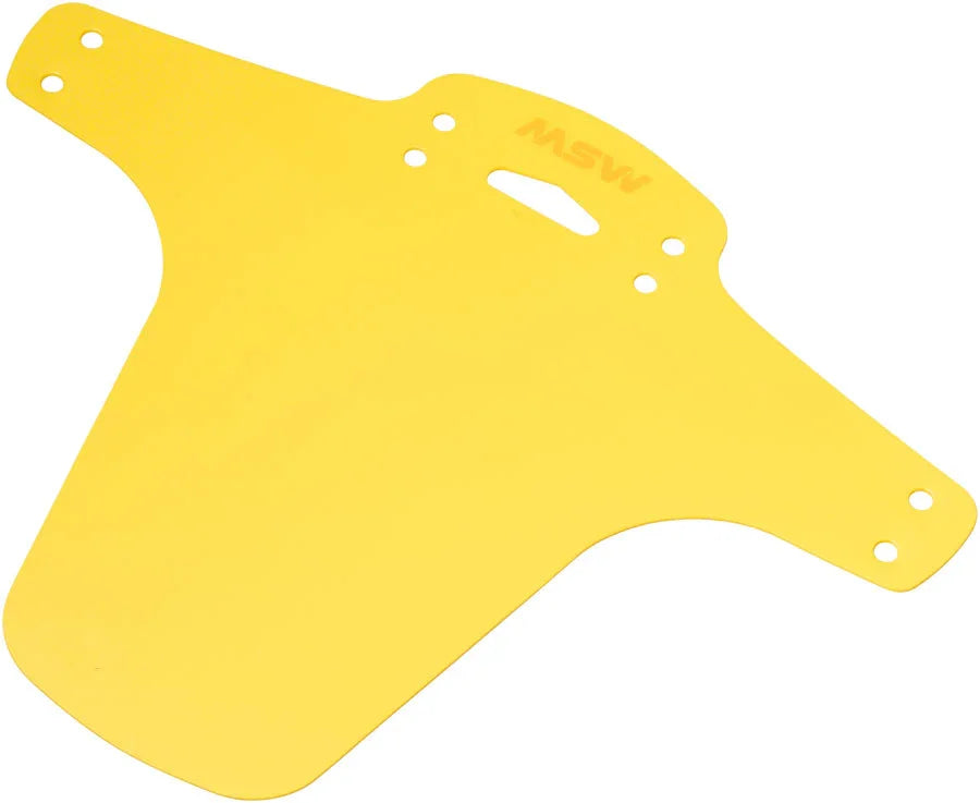 Splashpad Fender - Front Yellow - Bicycle Warehouse