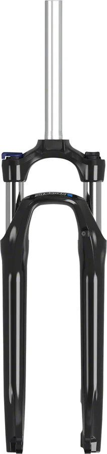 SR Suntour NVX HLO Suspension Fork - 700c 63mm 1 1/8" Threadless QR x 100mm Disc BLK - Bicycle Warehouse
