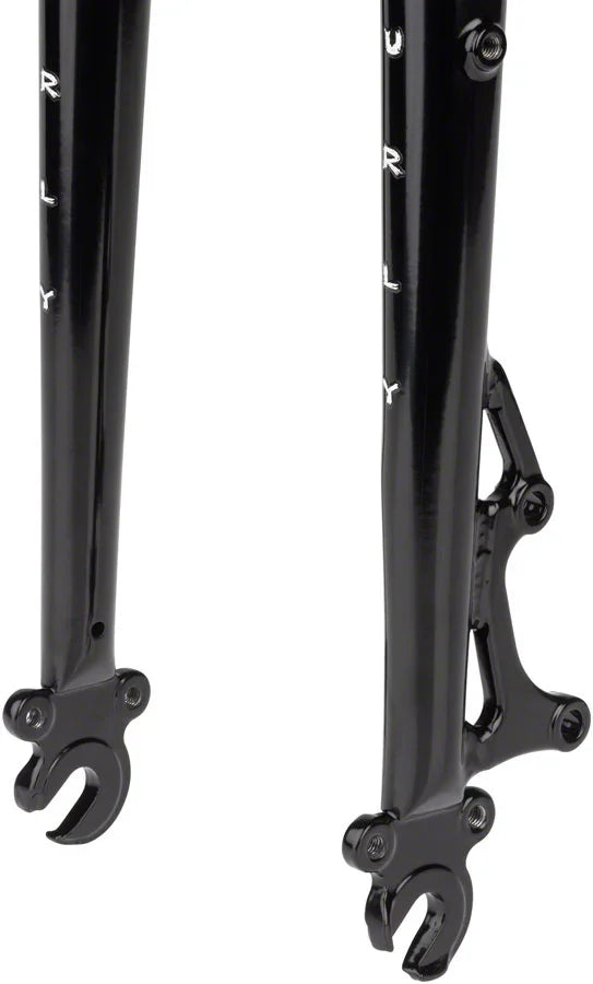 Preamble 650b Fork 9x100mm QR 1-1/8" Straight Steerer Black - Bicycle Warehouse