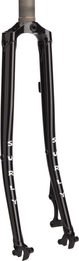 Disc Trucker Fork 700c 350mm steerer Black - Bicycle Warehouse