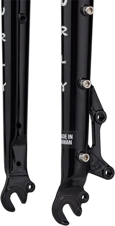 Surly Cocktail Fork - 420mm 29/27.5" QR x 100mm 1-1/8" Straight Steerer BLK - Bicycle Warehouse