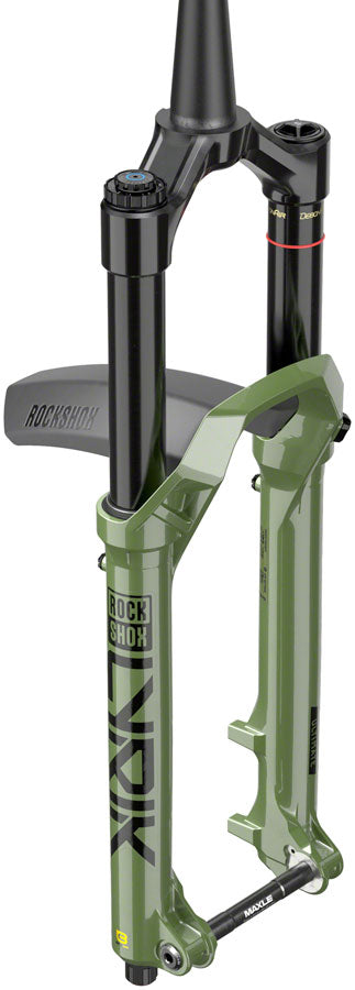 Lyrik Ultimate Charger 3 RC2 Suspension Fork - 27.5" 150 mm 15 x 110 mm 44 mm Offset Green D1 - Bicycle Warehouse