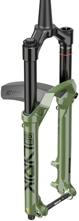 Lyrik Ultimate Charger 3 RC2 Suspension Fork - 27.5" 150 mm 15 x 110 mm 37 mm Offset Green D1 - Bicycle Warehouse