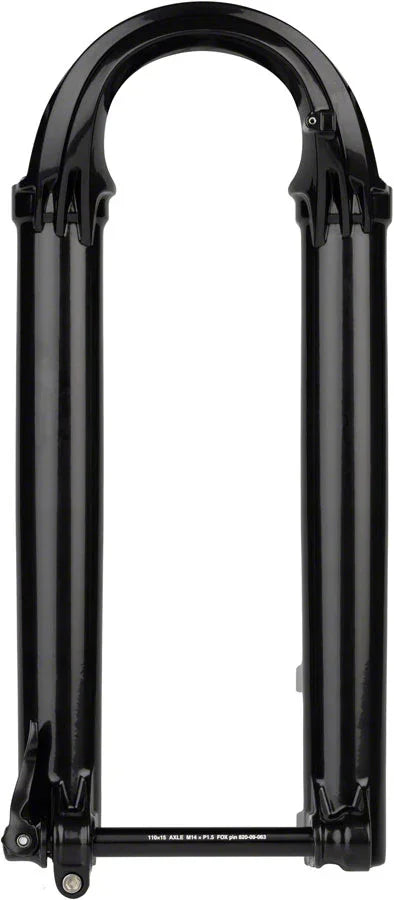 FOX Lower Leg Assembly - 2021 36 29in 130-170 15x110 QR F-S PE-S Shiny Black - Bicycle Warehouse