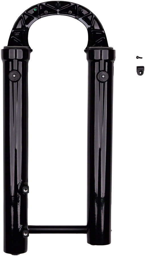 FOX Lower Leg Assembly - 2021 38 27.5in 180 MAX 15x110 QR Fox Shiny BLK F-S - Bicycle Warehouse