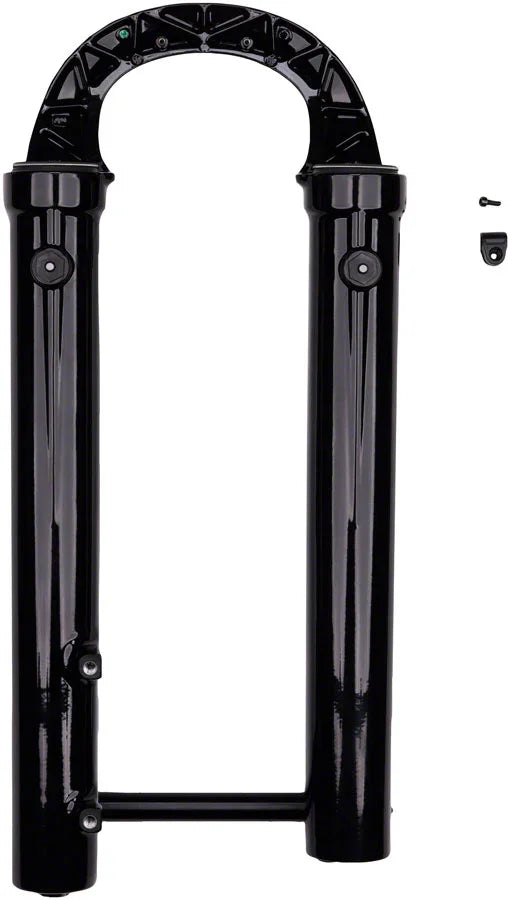 FOX Lower Leg Assembly - 2021 38 27.5in 180 MAX 15x110 QR Fox Shiny BLK F-S - Bicycle Warehouse