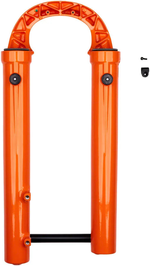 FOX Lower Leg Assembly - 2021 36 29in 130-170 15x110 QR F-S PE-S Shiny Orange - Bicycle Warehouse