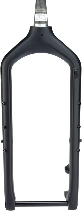 Kingpin Carbon Deluxe Fork 15x150mm Thru-Axle Black - Bicycle Warehouse