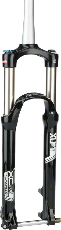 SR Suntour XCR Air LO-R Suspension Fork - 27.5" Tapered Steerer 120mm 100x15mm Disc BLK - Bicycle Warehouse