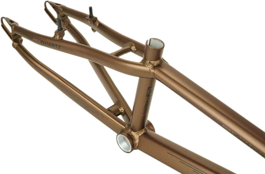 Quartz BMX Race Frame - Pro L 20.9" TT Metallic Copper - Bicycle Warehouse