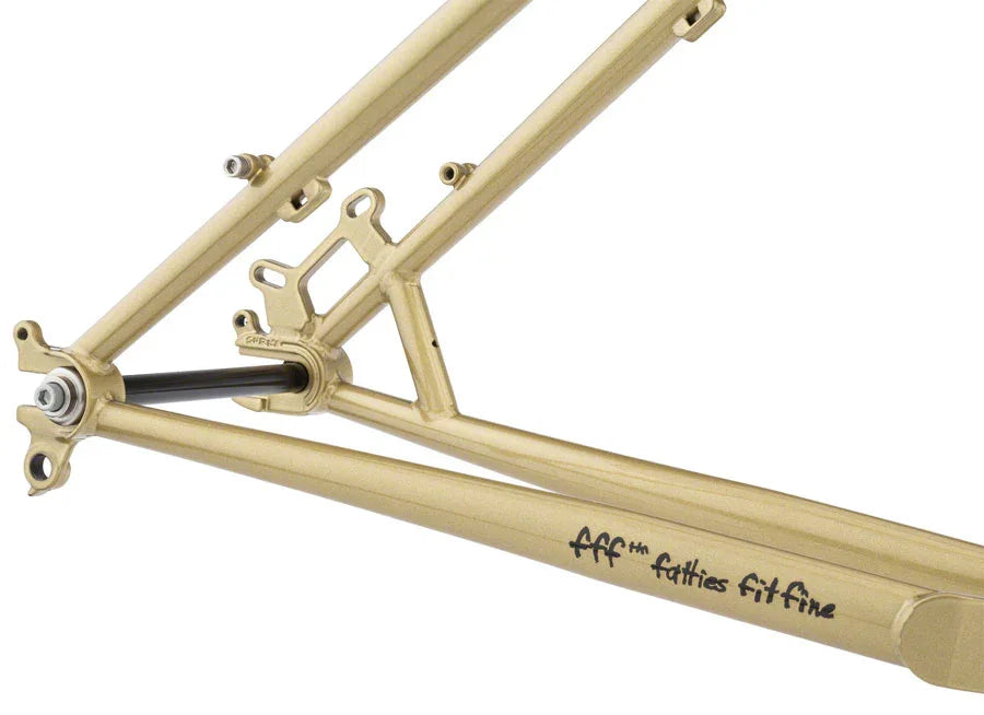 Karate Monkey Frameset - 27.5" Steel Fools Gold Large - Bicycle Warehouse
