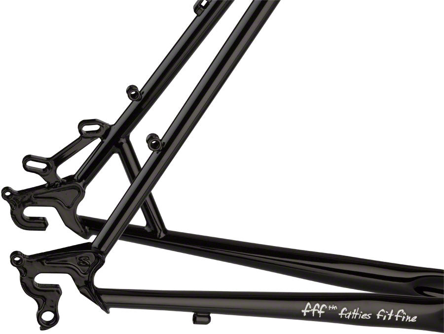 Straggler 650b Frameset 46cm Gloss Black - Bicycle Warehouse