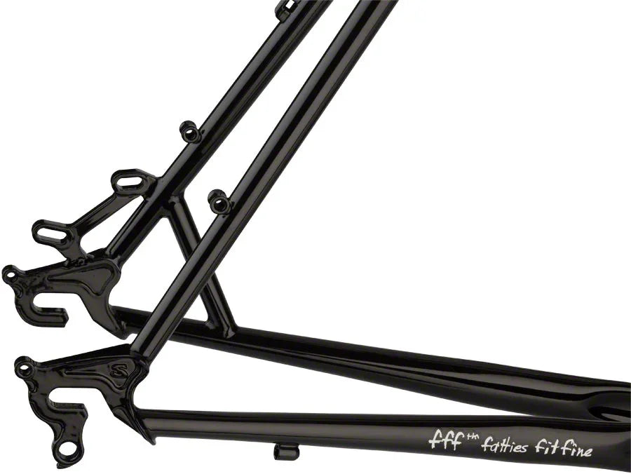 Straggler 650b Frameset 52cm Gloss Black - Bicycle Warehouse