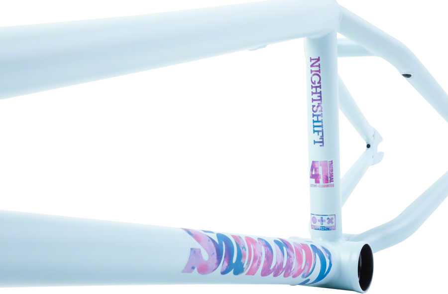 NightShift BMX Frame - 21.25" TT Matte Sky Blue - Bicycle Warehouse