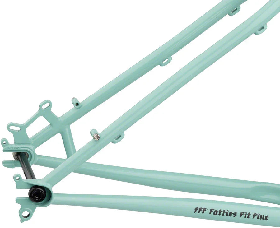 Krampus Frameset - 29" Steel Blue Oyster Coat Large - Bicycle Warehouse