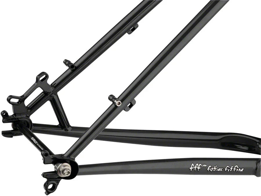 Karate Monkey Frameset - 27.5" Steel Hi-Viz Black X-Small - Bicycle Warehouse