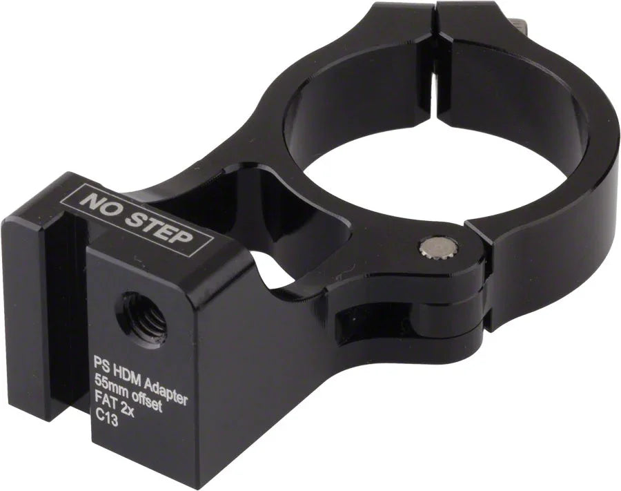 Direct Mount Adaptor 55mm offset 100mm BB 34.9mm clamp w/shims 31.8/28.6 - Bicycle Warehouse
