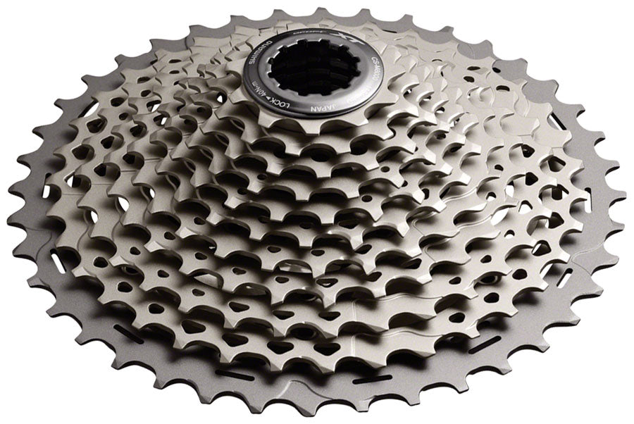 Deore XT CS-M8000 Cassette - 11 Speed 11-40t Gray - Bicycle Warehouse