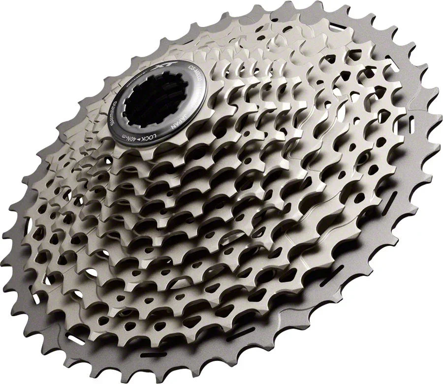 Deore XT CS-M8000 Cassette - 11 Speed 11-42t Gray - Bicycle Warehouse