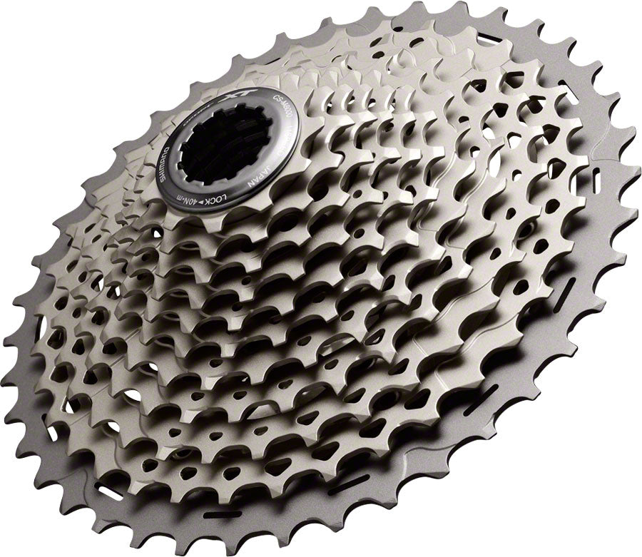 Deore XT CS-M8000 Cassette - 11 Speed 11-42t Gray - Bicycle Warehouse