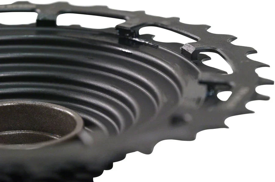 e*thirteen TRS Plus Cassette - 12 Speed 9-46t Black For XD Driver Body - Bicycle Warehouse