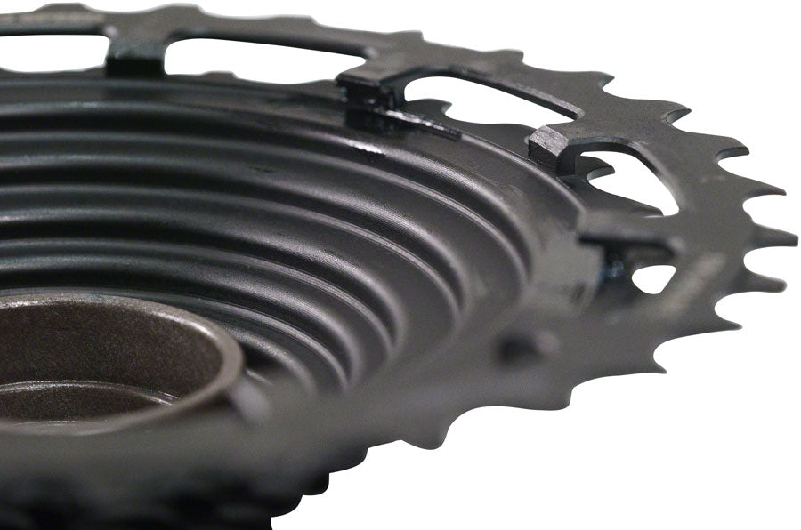 e*thirteen TRS Plus Cassette - 12 Speed 9-46t Black For XD Driver Body - Bicycle Warehouse