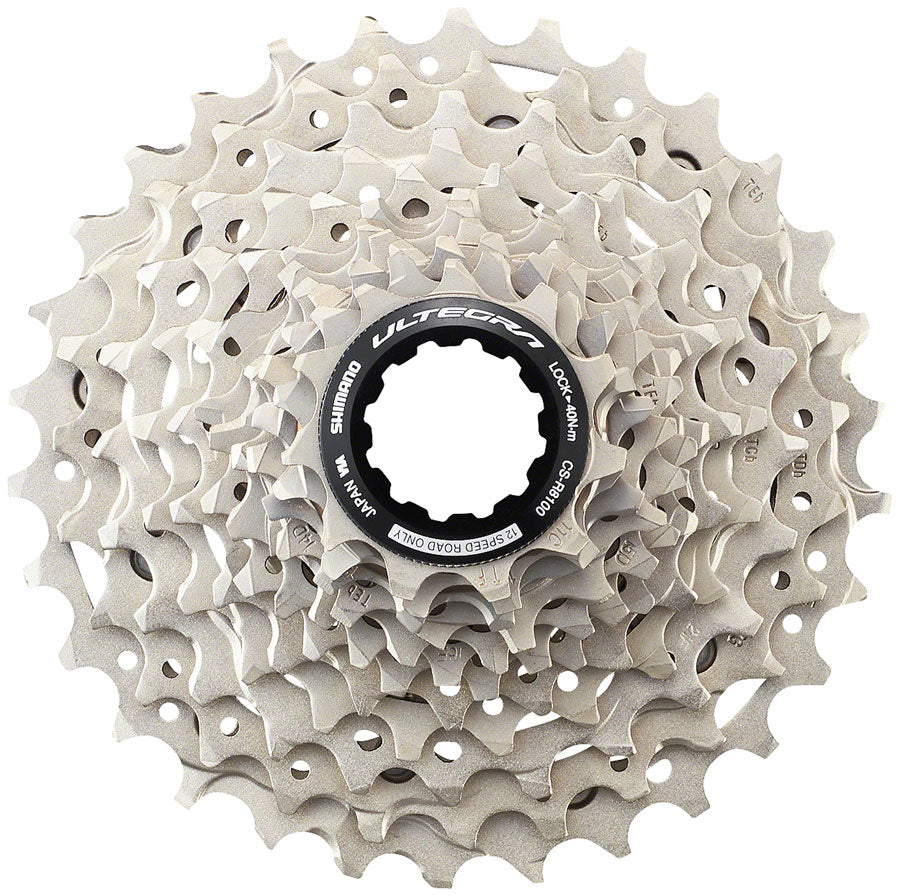 Ultegra CS-R8101 Cassette - 12-Speed 11-30t Silver - Bicycle Warehouse