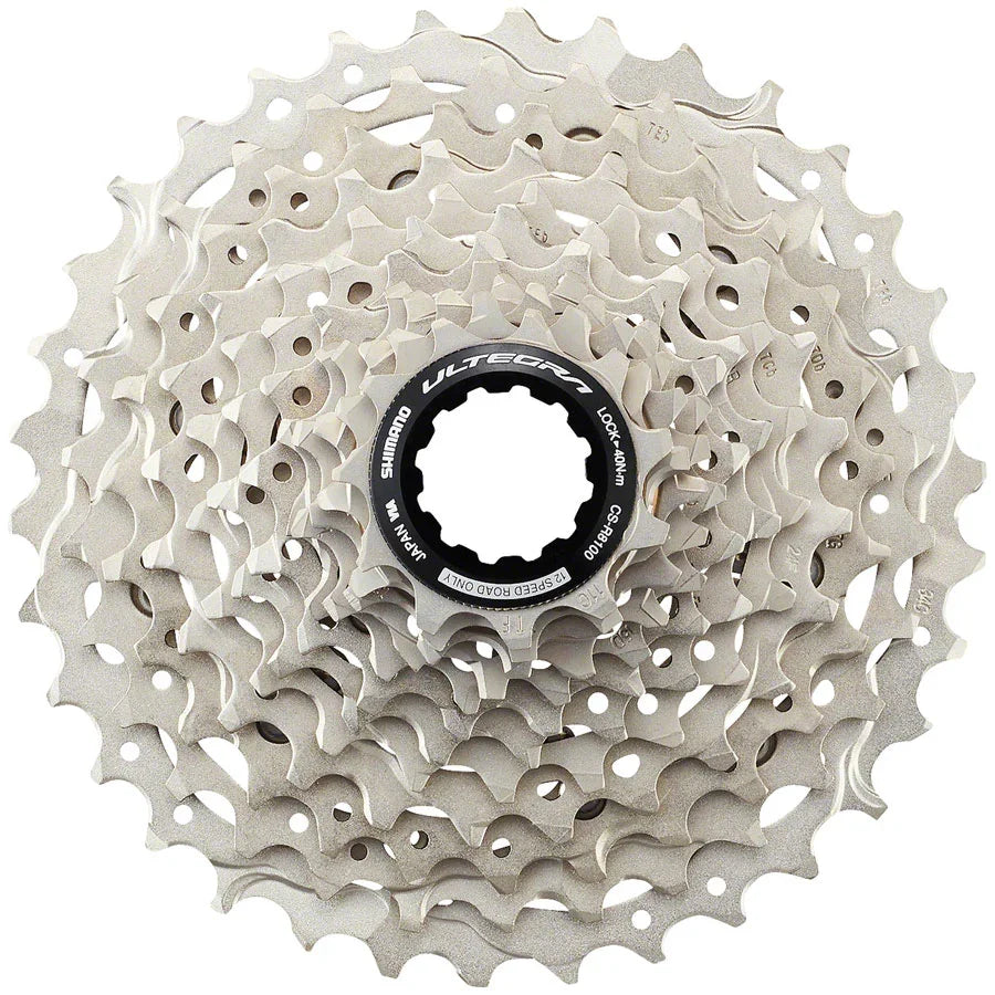 Ultegra CS-R8101 Cassette - 12-Speed 11-34t Silver - Bicycle Warehouse