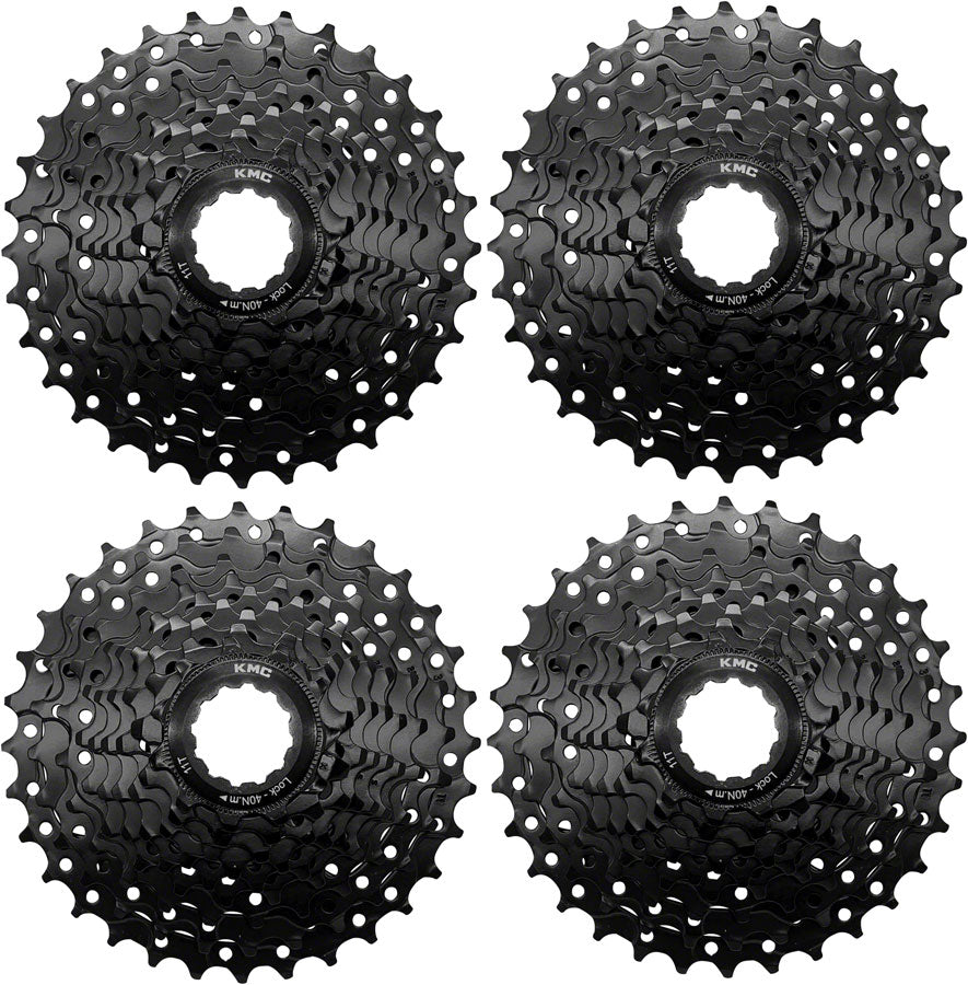 REACT Cassette - 9-Speed 11-32t HG Driver Compatible Black 4 pk. - Bicycle Warehouse